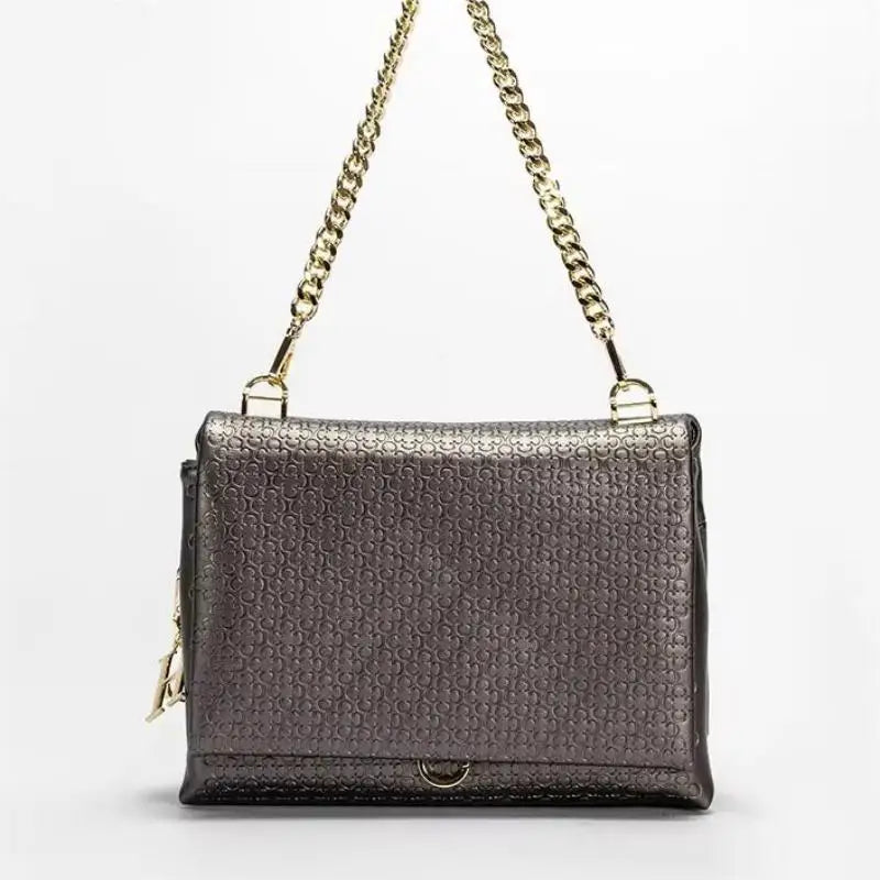 Noir Elegance Chain Bag