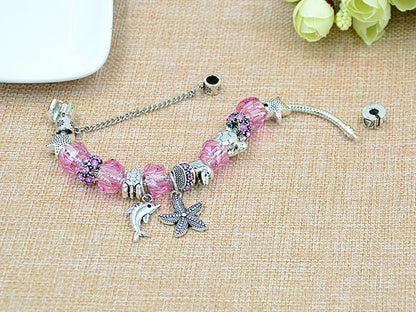 Tropical Lagoon Charm Bracelet