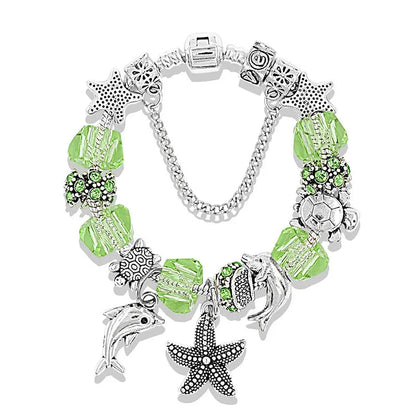 Tropical Lagoon Charm Bracelet