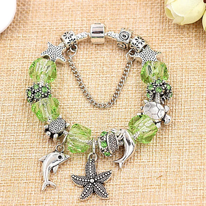 Tropical Lagoon Charm Bracelet