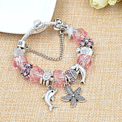 Tropical Lagoon Charm Bracelet