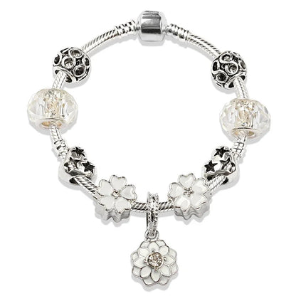 Blossom Elegance Charm Bracelet