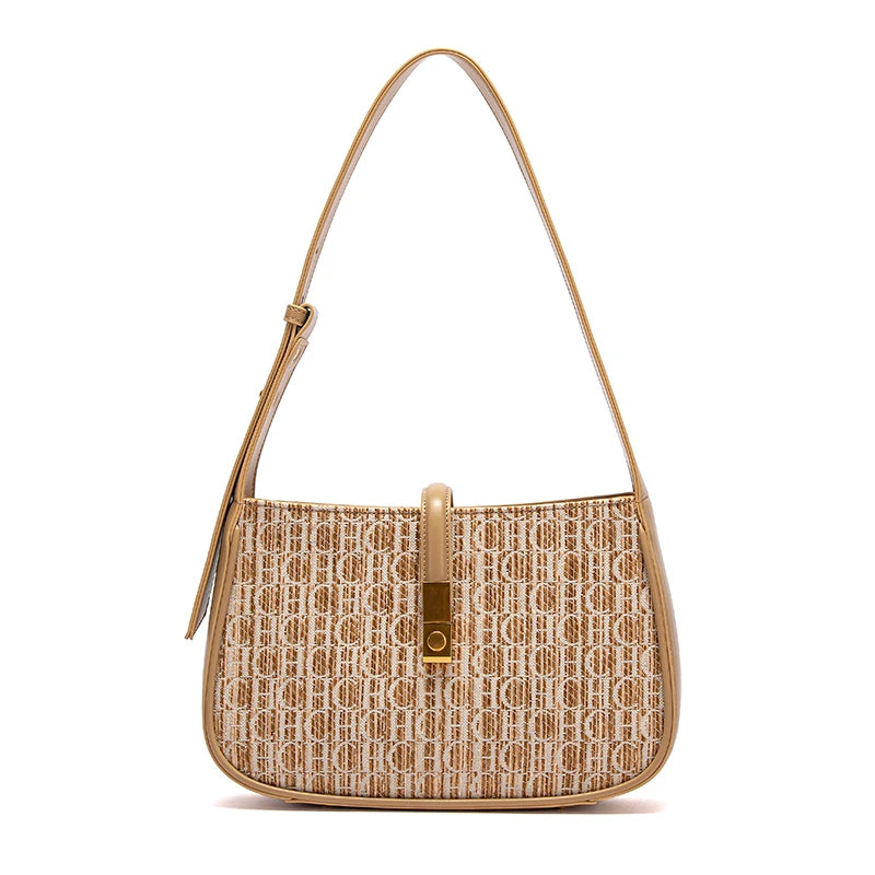 Retro Luxe Shoulder Bag