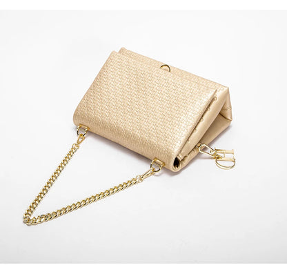 Noir Elegance Chain Bag