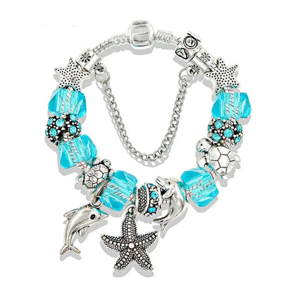 Tropical Lagoon Charm Bracelet