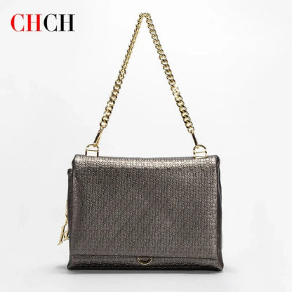 Noir Elegance Chain Bag