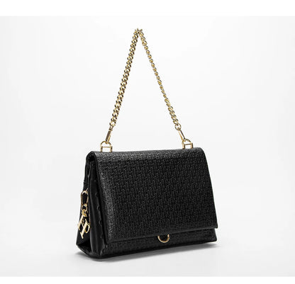 Noir Elegance Chain Bag