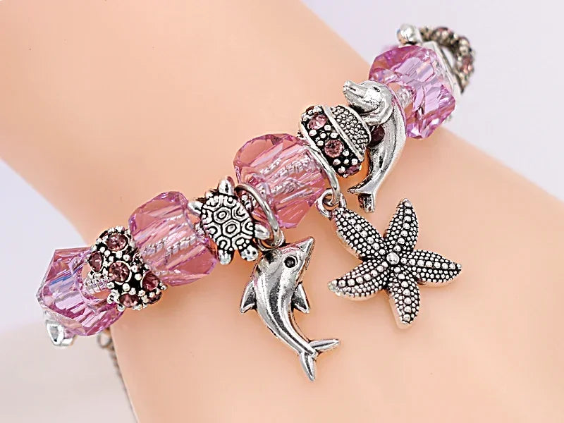 Tropical Lagoon Charm Bracelet