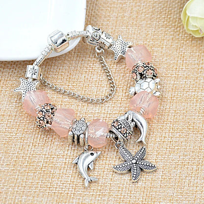 Tropical Lagoon Charm Bracelet