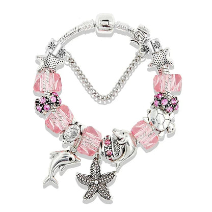 Tropical Lagoon Charm Bracelet