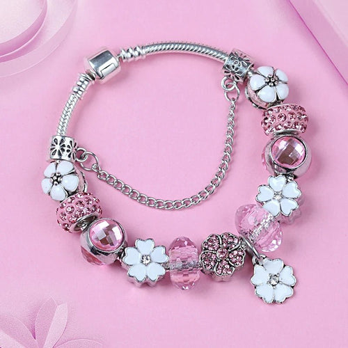 Enchanted Garden Charm Bracelet - Liora
