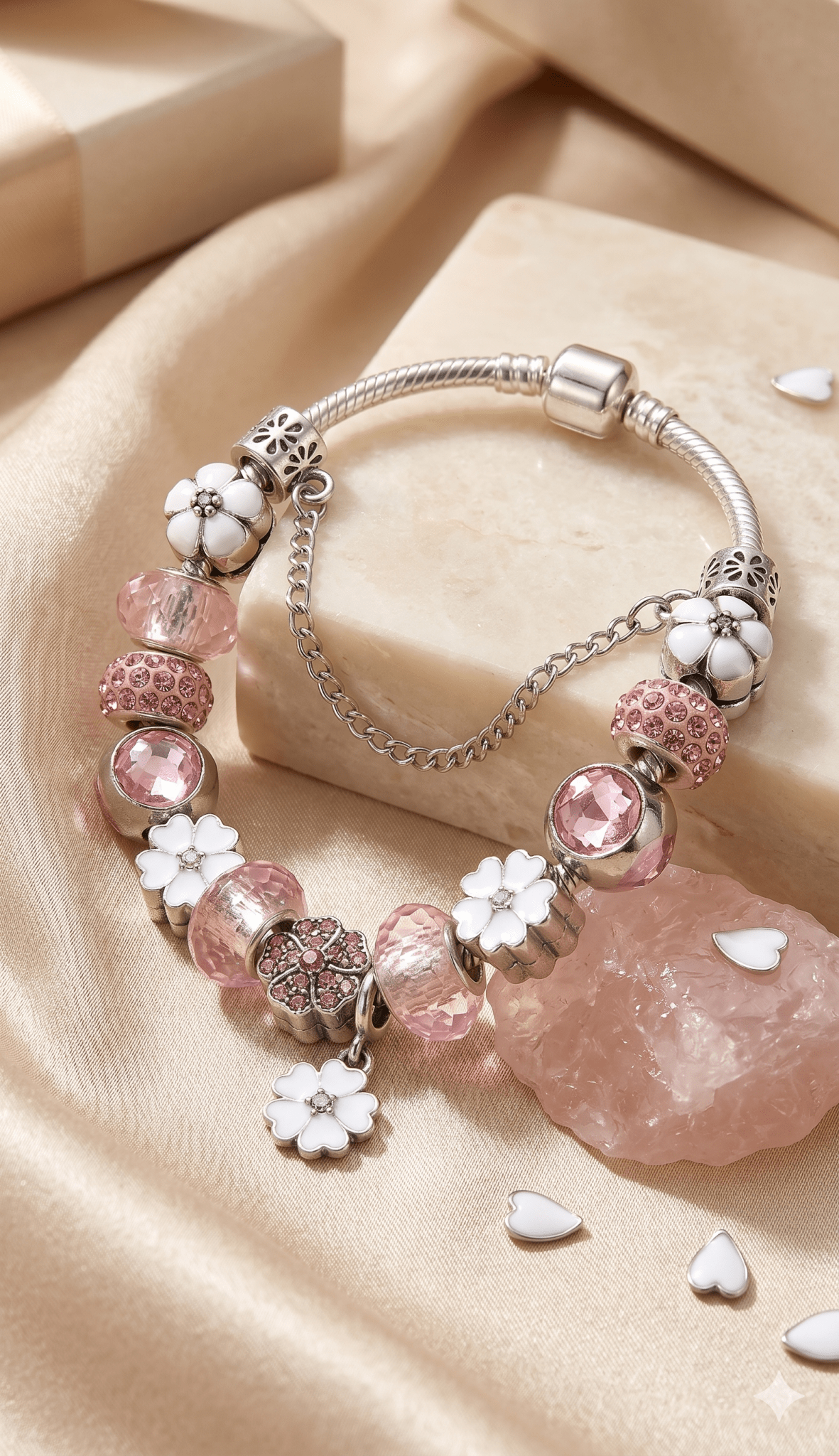 Enchanted Garden Charm Bracelet - Liora