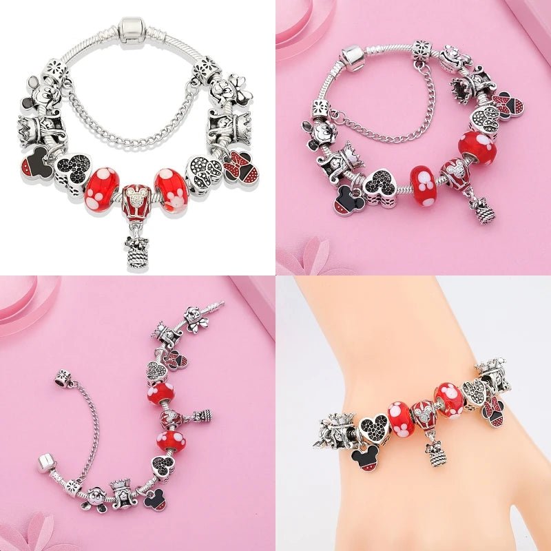 Fairytale Magic Red Balloon Charm Bracelet - Liora